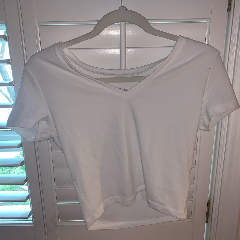 White v neck